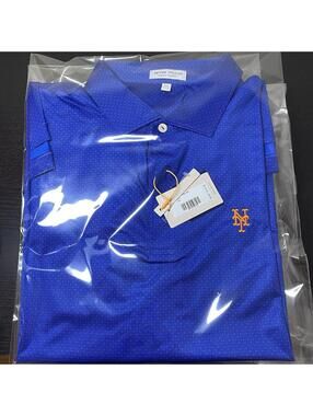 Peter Millar Summer Comfort Polo New York Mets MLB XXL NWT
